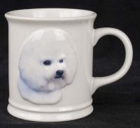 XPRES Best Friend Originals Bichon Frise 3D Dog Coffee Mug
